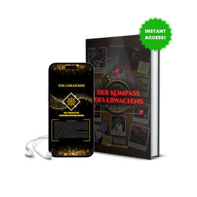 Der Kompass des Erwachens: Digitales Format auf Englisch + Hörbuch auf Deutsch