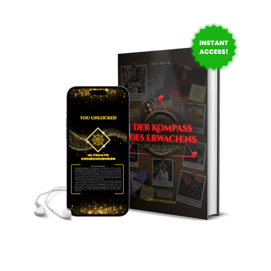 Der Kompass des Erwachens: Digitales Format auf Englisch + Hörbuch auf Deutsch